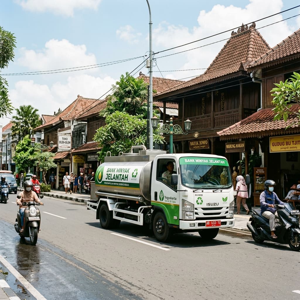 Layanan Jemput Minyak Jelantah di Kota Yogyakarta: Solusi Praktis Rumah Tangga & Cafe