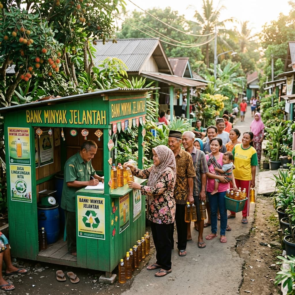 Manfaat Bank Minyak Jelantah untuk Lingkungan dan Ekonomi Masyarakat